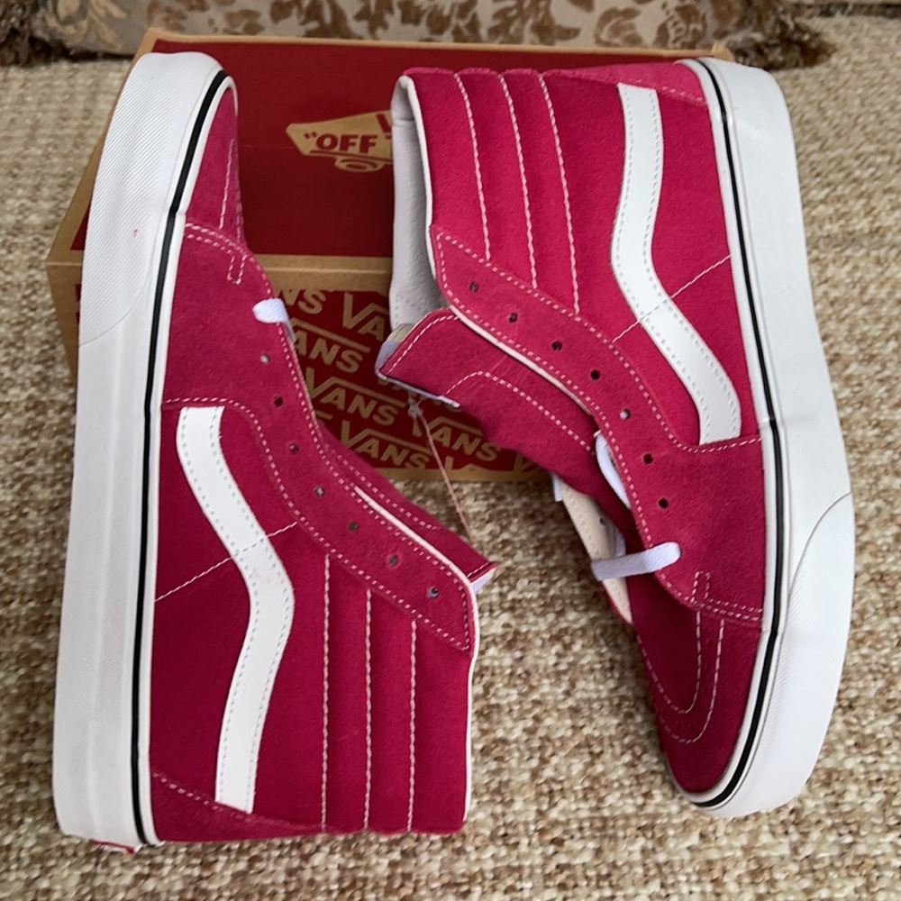 Vans Sk8-Hi Cerise/True White WMNS - Picture 12 of 16
